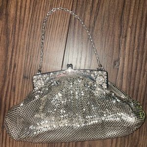 SILVER WHITING & DAVIS CHAINMAIL BAG